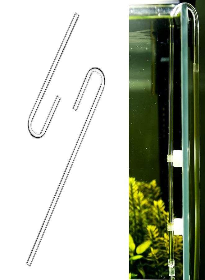 IAFVKAI 2X Acrylic U Shape Tube for Aquarium Air Pump Fish Tank Accessories Aquarium CO2 Diffuser Connector Tube - Image 1